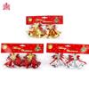4.5cm Plastic Electroplated Christmas Tree Bell Pendant Decoration