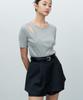MAKE A TOAST Wave Wide Skirt Pants Black Mbespa007Bk