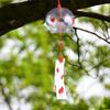 Japanese Wind Chimes Romantic Flower Wind Chimes for Home Decors Traditional Lucky Small Wind Chimes Indoor Outdoor Garden Bell