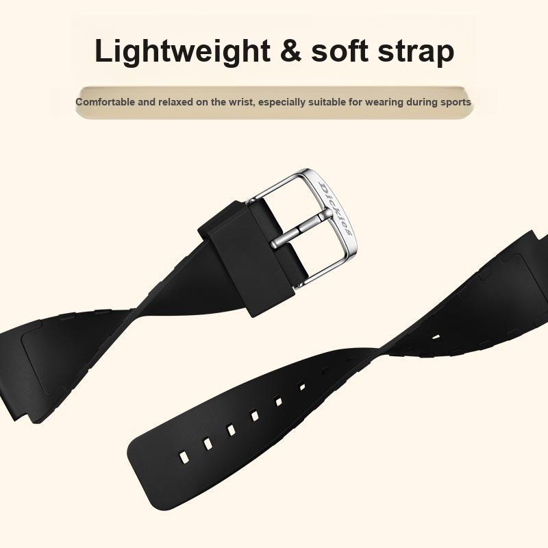 Dickies New Style Academy Series Quartz Movement White Dial Silent Exam Watch Unisex Watches CL-538D
