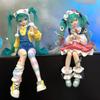 In Stock  Hatsune Miku Noodle Stopper Flower Fairy Series -Anemone Ver.- 14CM PVC Anime Action Figures Model Collection Toy