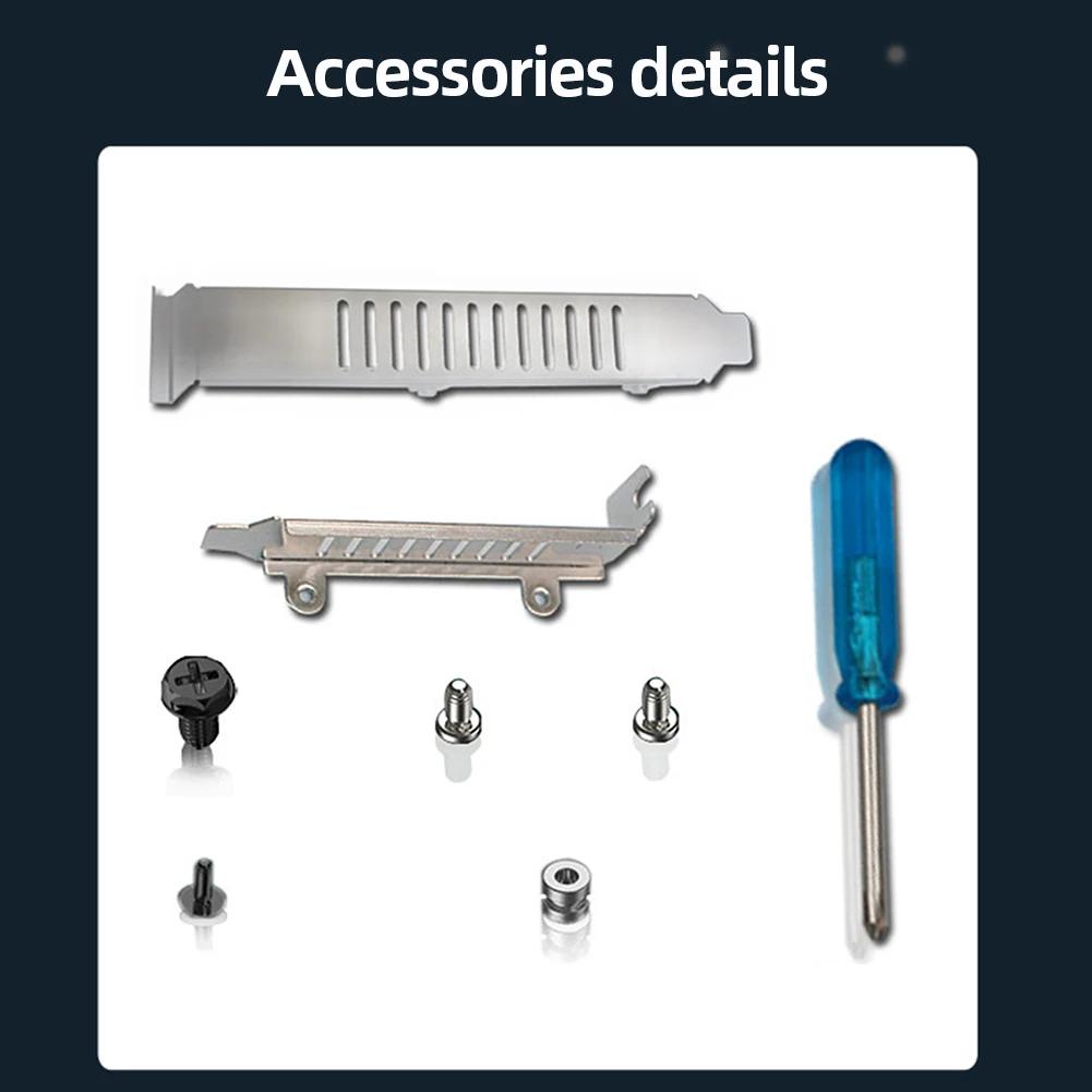 M.2 NVMe SSD To PCI Express 3.0/4.0 Extender Card Suppor PCI Express 3.0 X4 2230-2280 Full Speed 32gbps for Windows//Linux