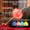 Luminous Flashing Pull String Whistle Ball Toy for Kids