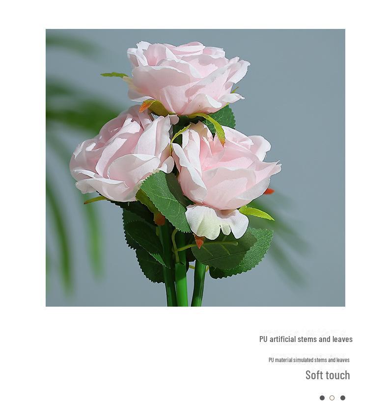 Rose Bouquet Night Light: Creative Bedroom Lamp & Home Decor Ornament