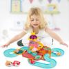 Hamster Racing Track Spielzeug Set für Kinder Elektrische Hamster Spiel Spielzeug Kinder Pädagogisches Geschenk für