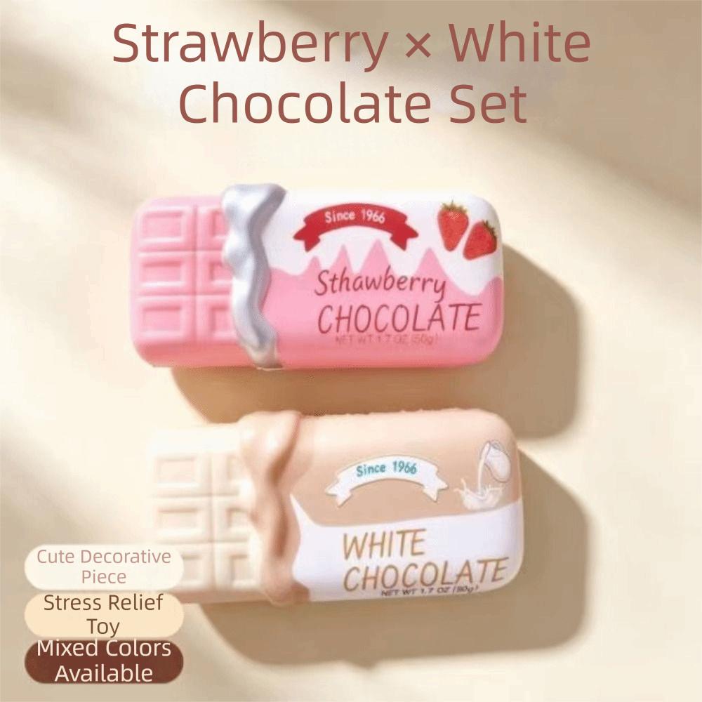 Release Hand Chocolate Stick Squeezing Toy Sensory Slow Rebound Squeeze Toy  Children
