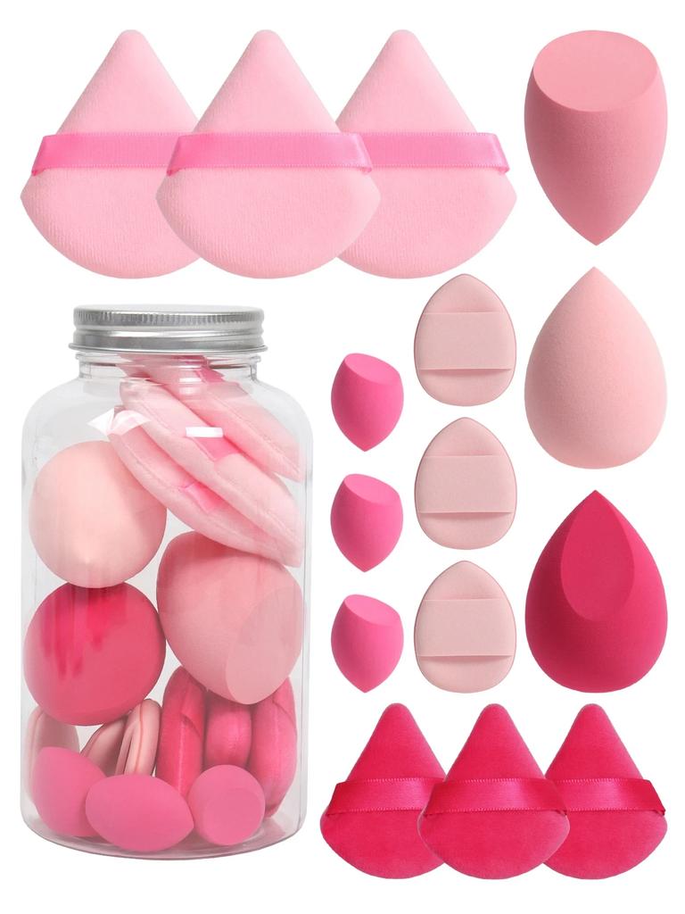 12/15Pcs Makeup Sponge Cosmetic Puff Foundation Sponges Blender Beauty Egg Powder Puffs Women Make Up AccessoriesMakeup Tools