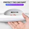 For Mercedes Benz AMG GLE GLS CLS GLC CLA GL 8Pcs Car Door Handle Bowl Transparent Rubber Protector Car Sticker Door Wrist Film
