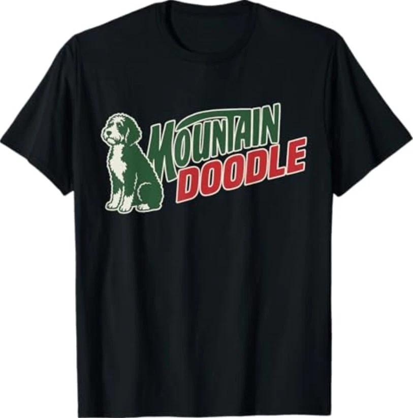 Mountain Doodle Dog Lovers Vintage Retro Outdoor Hiking T-Shirt XXXL