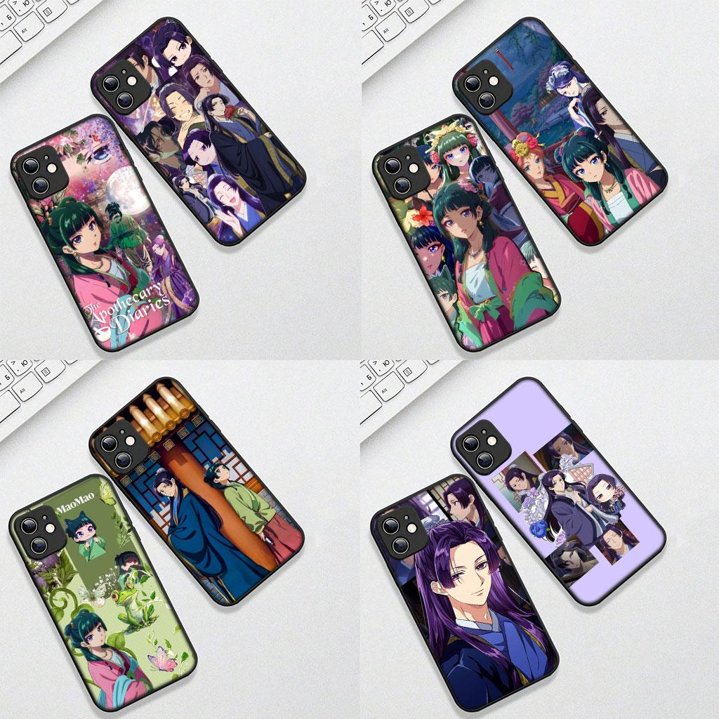 Maomao The Apothecary Diaries Jinshi Phone Cover for Xiaomi Redmi Note 12 10 11 9 8 Pro 10C 12C 9T 9A Note11 Note12 5G 4G Case