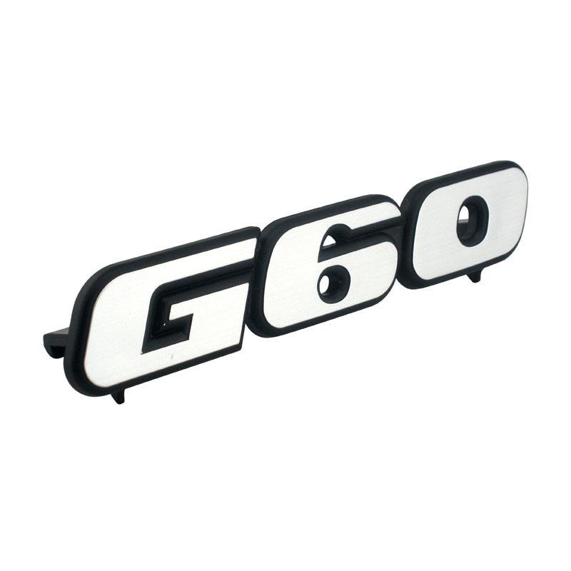 Red Corrado sticker Golf 2 Golf 3 35i logo badge G60 lettering motor logo emblem G60 grill car emblem серебряный