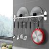 Stainless Steel Bathroom Wall Hook With Hooks For Shower Room Storage