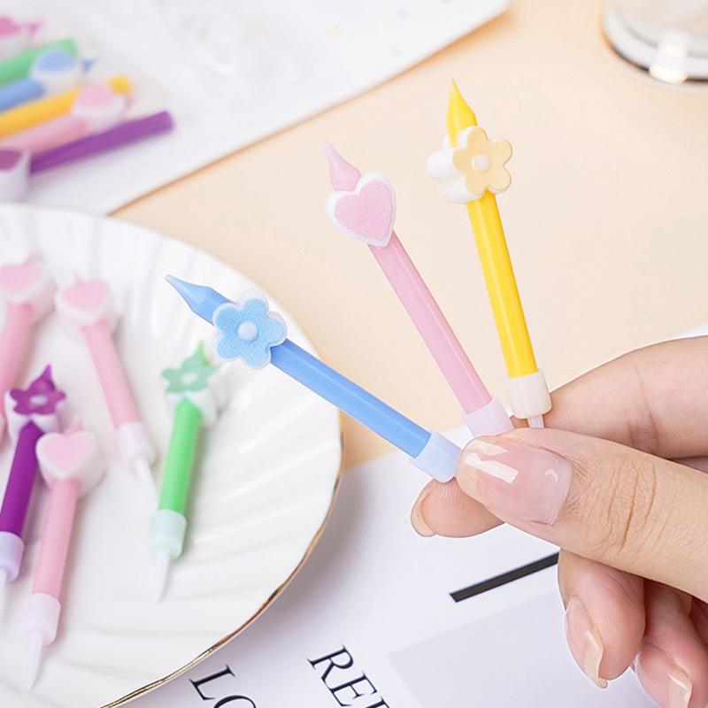 Kerzen Bunt 6 Stück/Packung Hochzeitsfeier Geburtstagstorte Kerzen Dekoration Partyzubehör für Kinder