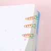 5pcs Carrot Shaped Carrot Paper Clip Reading Assistant Carrot Metal Bookmark   Kids Stationery