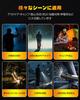 Powerful Flashlight New 6 Lighting Handheld Flashlight IPX6 COB Work Premium Alloy 3M Impact LED Ideal for Disaster Night Outdoor Emergency Power and