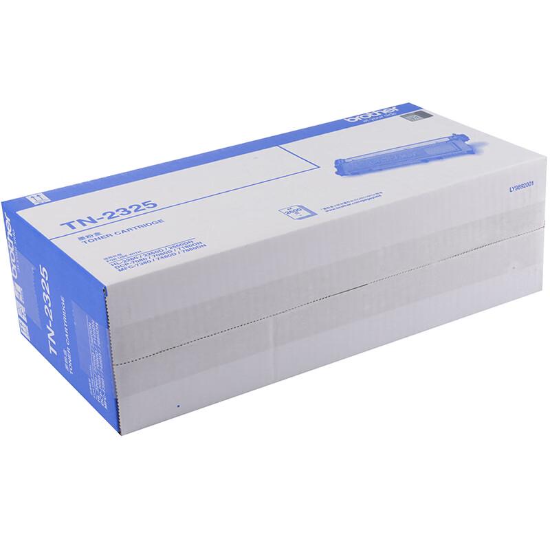 Brother TN-2325 Black Toner Cartridge CN plug (adapter included)