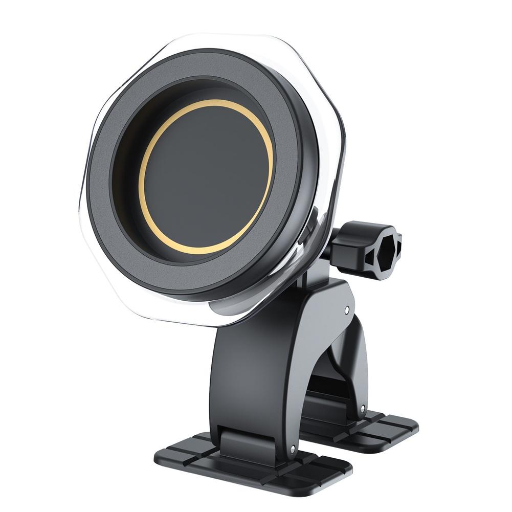 Auto Armaturenbrett Handyhalter mit faltbarem Ständer und magnetischer Halterung, entwickelt für sicheren Handygriff und Unterstützung für freihändiges Fahren