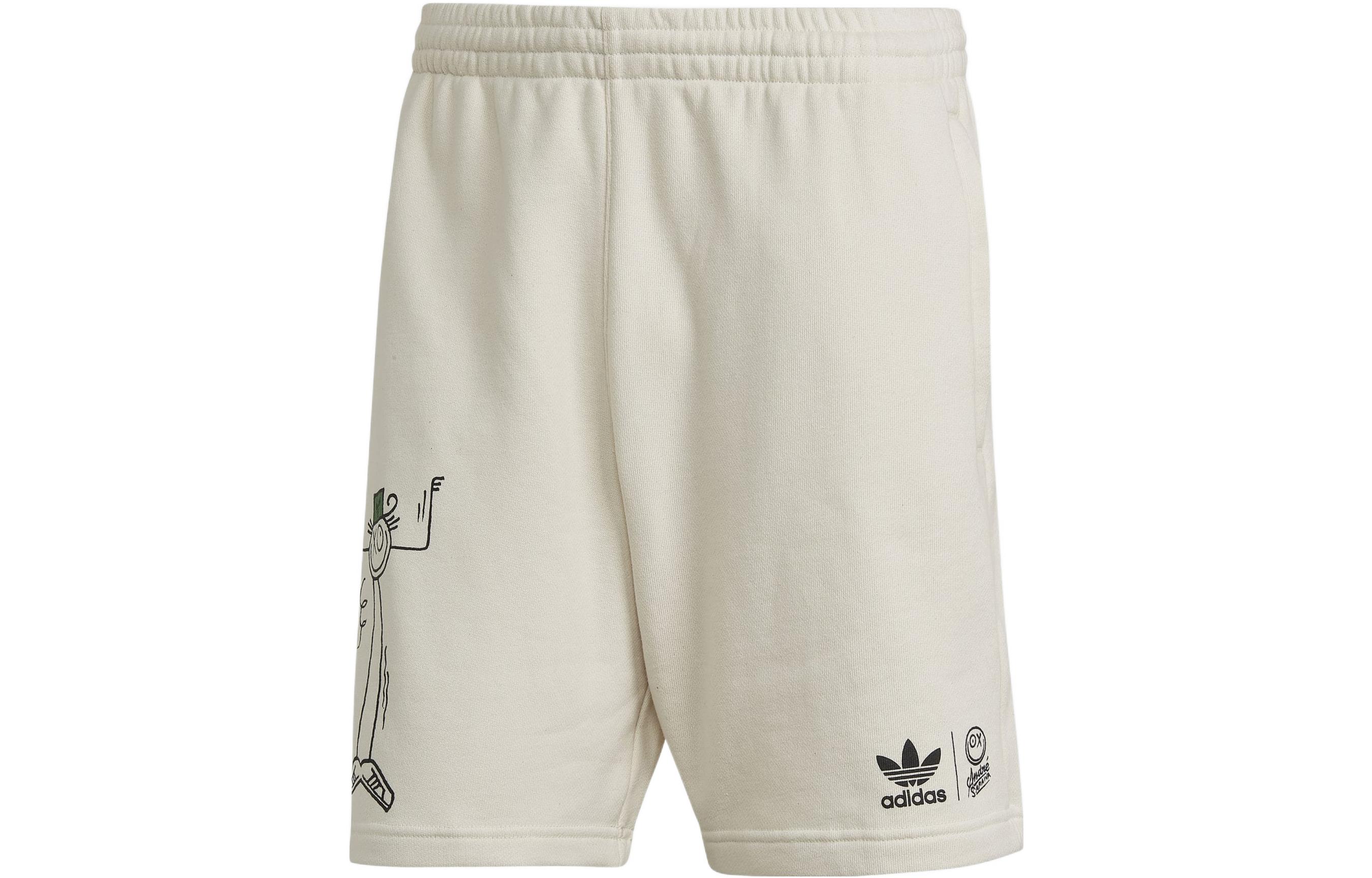 Adidas Originals Casual Shorts Men s Ecru HL9237 XXL