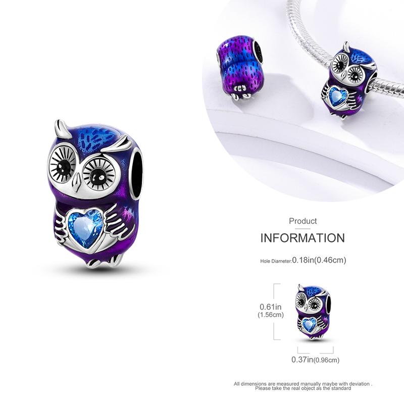 Charms Copper Beads For Women Fit Original Bracelet Animals Diy Pendants Jewelry