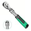 Drive Socket Ratchet Wrench with 14 Inch Extendable Handle 72 Tooth Ratchet and Quick Release for Precise Work in Tight Spaces