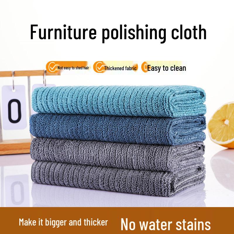 Thickened, Lint-Free Absorbent Cloth for Furniture, Floors, Tables, and Glass Cleaning