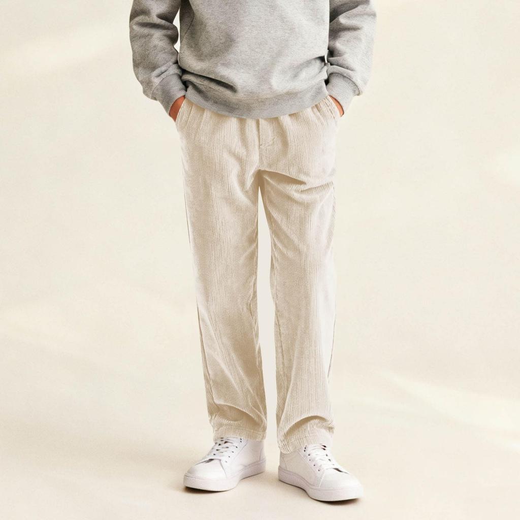 Children's Straight-leg Loose-fit Casual Trousers