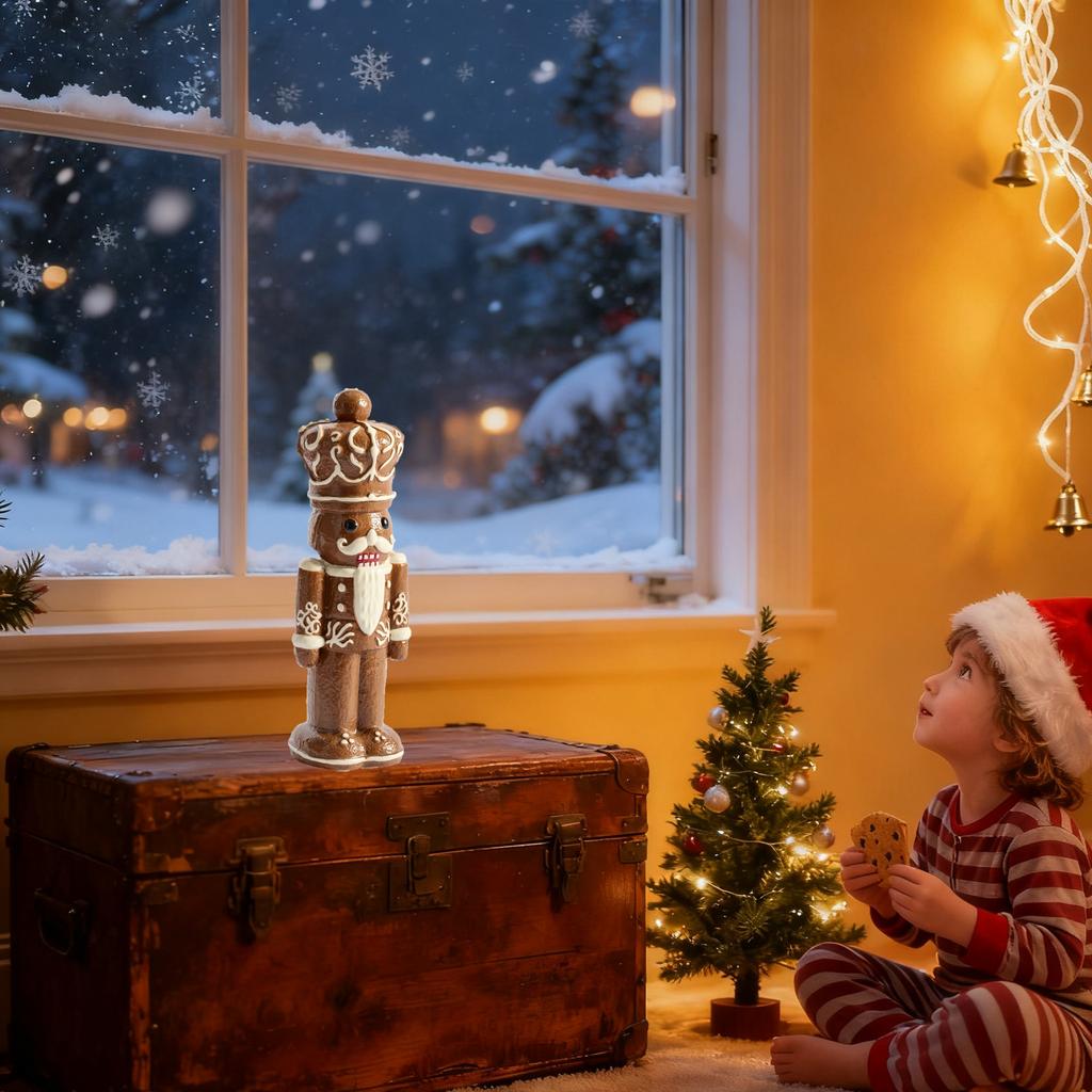 Gingerbread Nutcracker Ornament: A Atmosphere Choice For And Classic