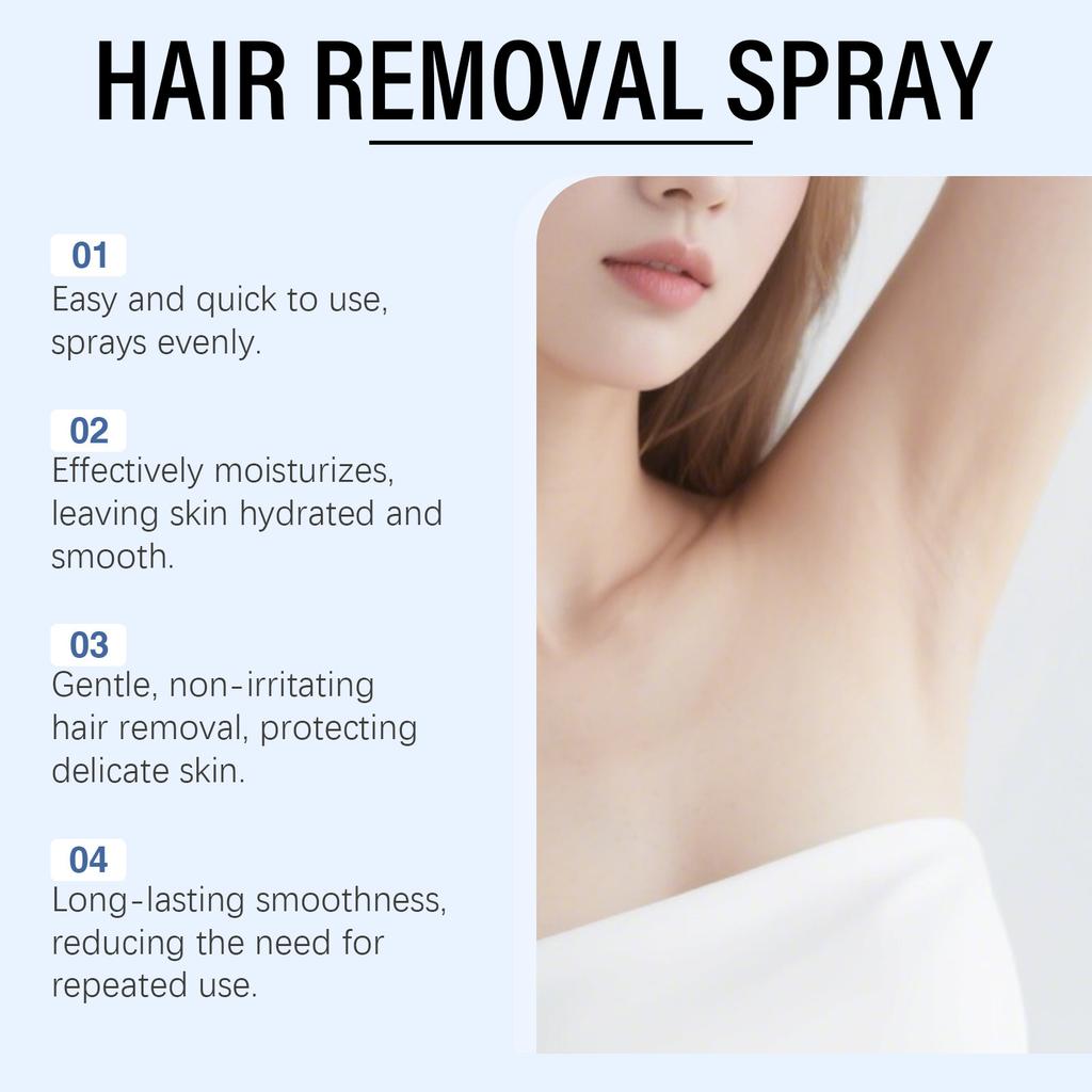The Post-hair Removal Care Spray Is Gentle And Non-irritating, Moisturizing, Smoothing The Body Skin And Soothing Irritation. 100ml