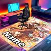 Custom Name Personalized Genshin Impact Print Carpet, Versatile Home Decor Rug, for Playroom, Apartment, Balcony, Entryway, Hallway Gift