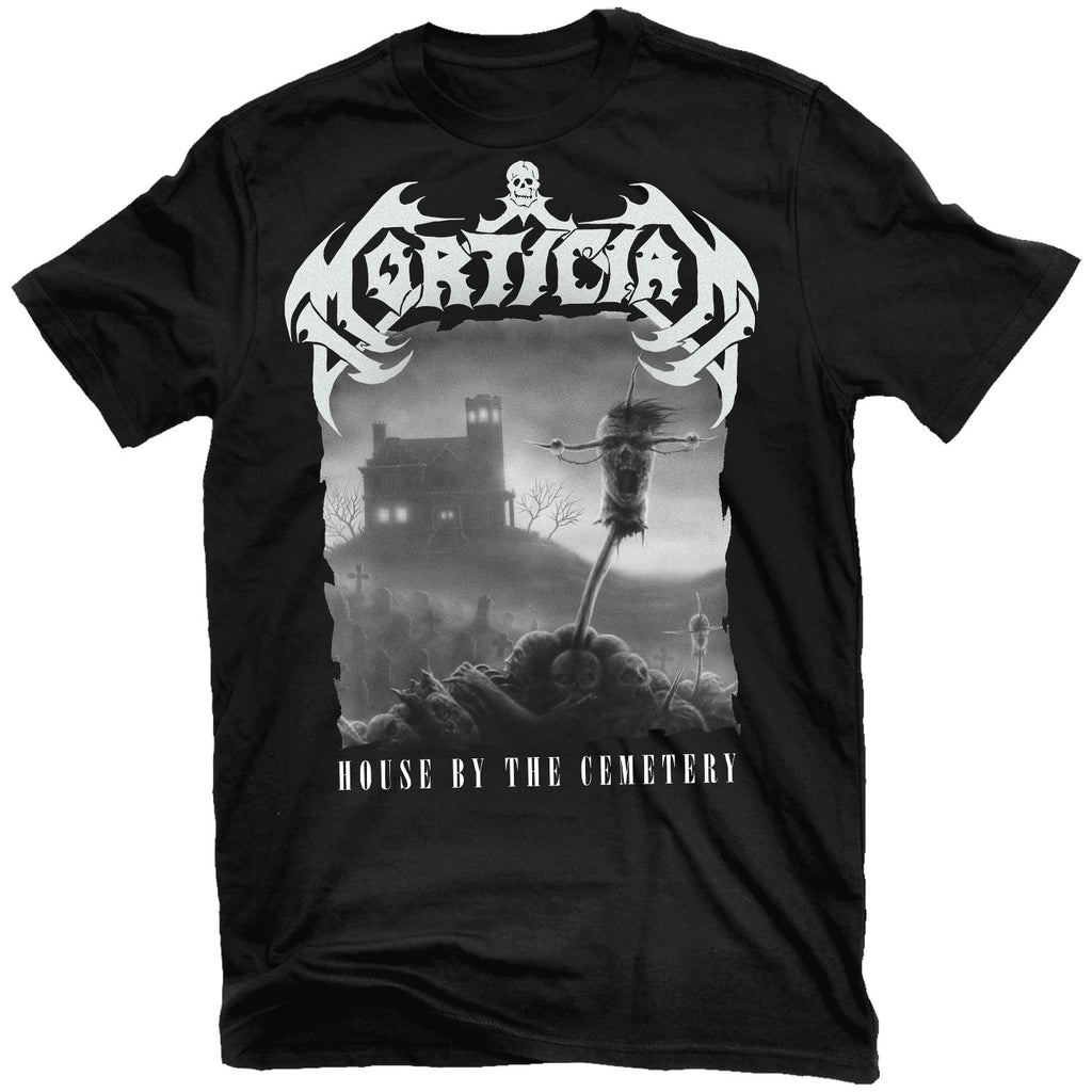 Mortician ReAnimated Dead Flesh Print Cotton TShirt US Death Metal Band Unisex Short Sleeve Tee M