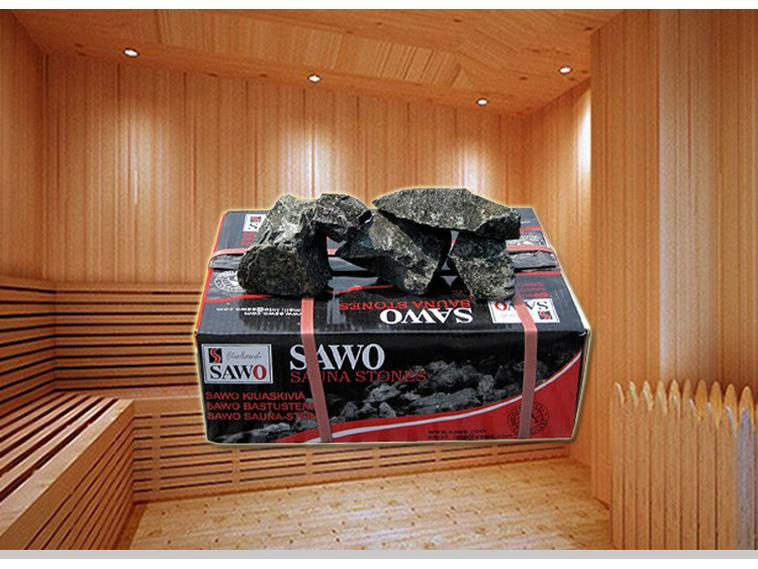 Volcanic Sauna Stones for Steam Room Heating