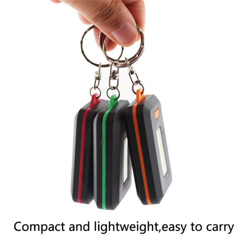 Key Chain Portable Led Keychain Camping Supplies Key Flashlight For Camping Hiking Fishing Mini Mini Lamp Outdoor Tools