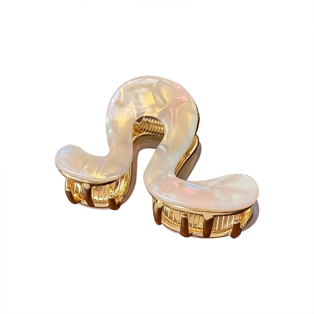 High-quality Acetate Half Bun Claw Clip In Multi-color And Tortoiseshell Elegant Hair Accessory