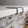 Under-Cabinet Hanger for Cups and Mugs, Suspended Holder Without Drilling