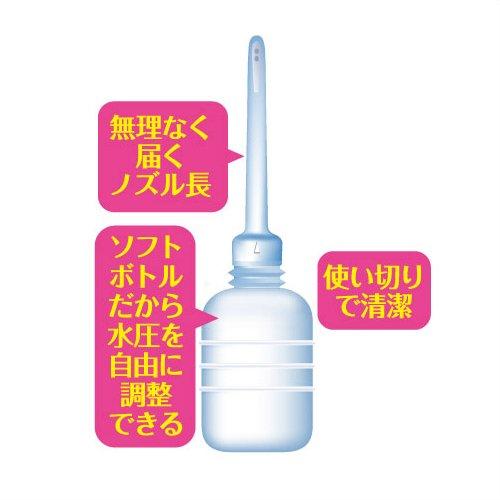 Purchase Okamoto Engångs Rumpdusch Rumprengöring 120 ml x 5 Stycken Set Överallt Dusch för att Rengöra [Partiset] (Användbar bakdel)