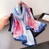 Luxury Brand Woman Scarf Muslim Hijab High Quality Ladies Shawl Headband Flower Paisley Scarf for Women Beach Silk Scarf Bandana