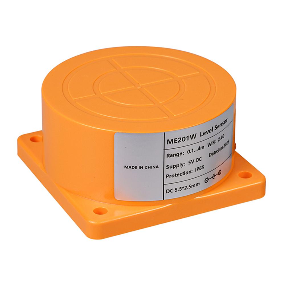 WiFi/ Ultrasonic Water Level Detector with Real-time Alarm Notification Wireless Water Tank Level Sensor IP65 Waterproof wifi
