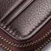 Double Zipper Men's Wallet Long Money Clip Leather Handbag Large Capacity Business Mobile Phone Card Holder Men's Gift Father Son Husband