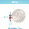 10/20/30 Pcs Schrader Tire Valve Core American/US Valve Stems Core for Most Automotive, RV, ATV & Air Conditioning Replacement