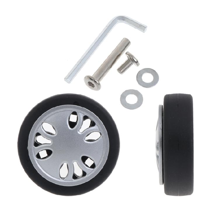 1 Pieza Accesorios de Reparación de Ruedas para Maleta de Viaje Rueda Silenciosa para Equipaje Piezas de Bolsa de Viaje