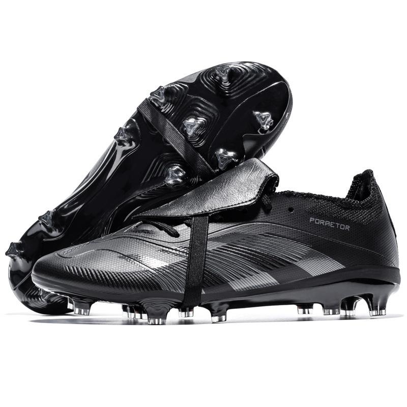 Flip Tongue Series 2025 New Seamless Craft AG Long Nail Football Shoes Youth TF Broken Nail Football Shoes