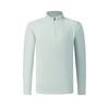 FILA Fleece Lined Warm Fashionable Simple Textured Sports Casual Golf Versatile Soft Comfortable Long Sleeve T-Shirt Men tops Gray A11M615218FGY