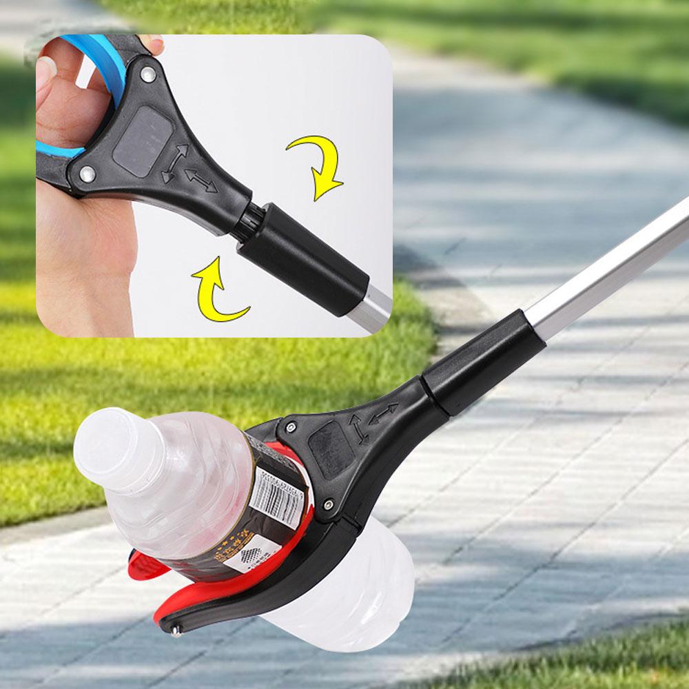 Pince de préhension pliable extra longue de 32 pouces, attrape-objets, ramasse-déchets, aide à la mobilité, aide à l'atteinte, outils à main pour personnes âgées
