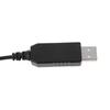 Universal 90 Degree USB 5V To for  24V 5.5x2.1mm 250mA Step Up Cable Power Boost Line For Router LED Strips Camera