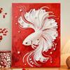 DIY Faux Pearl Painting Kit Castle Sunflower Pattern 3D Imitation Pearl Art Craft Home Wall Decoration Kit