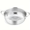 Stainless Steel Kitchen Draining Basket - Perfect for Fruits & Vegetables, Essential Cooking Accessory
