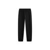Li Ning Sports Lifestyle Series Loose Fit Letter Embroidery Brand Logo Tapered Knit Joggers Women Joggers AKLV844-2