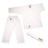 StormCloud Seiken Kinder Karate Kimono met Witte Band Gratis 140