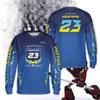 Personalized Rider Name Number Motocross Long Sleeve Shirt Custom Color Dirt Bike 3D Printed T Shirt Off-Road Racing Team Tees