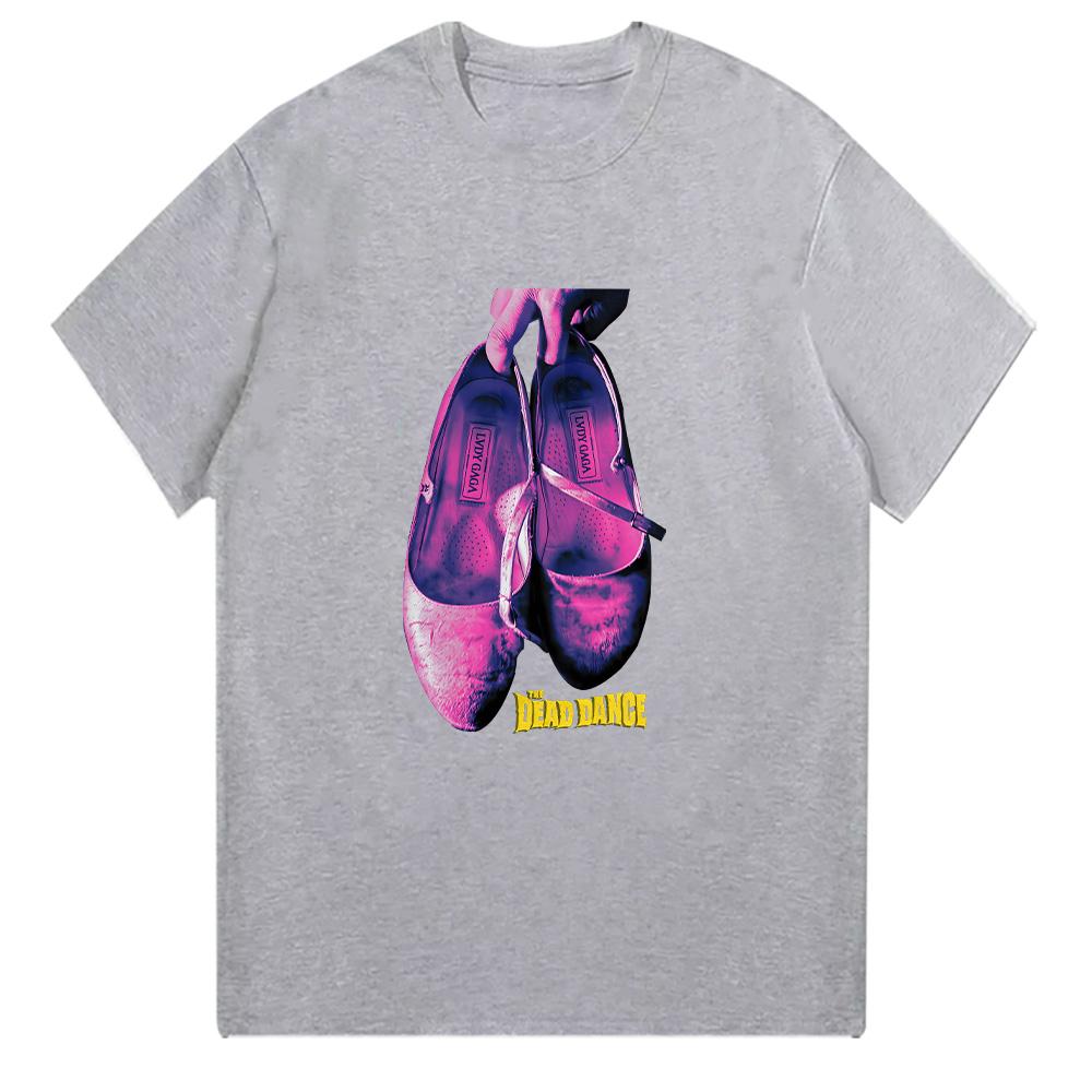 Lady Gaga The Dead Dance Tour 2025 T Shirts Fashion Perfect Women High Quality T-shirt Loose Cotton Casual Tee Unisex